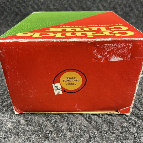 Crinkle Claus Possible Dreams "Crinkle Farmhouse Santa 1997 #659657 Light Kit - Picture 11 of 12